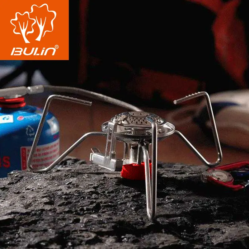 Портативная газовая плита Bulin складывающаяся в складку 300 Вт для кемпинга|camping gas
