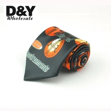 Новое поступление 3,5 дюймов Мода "скрипка" Дизайн смешанный Полиэстер Тканый Классический мужской галстук для вечеринок