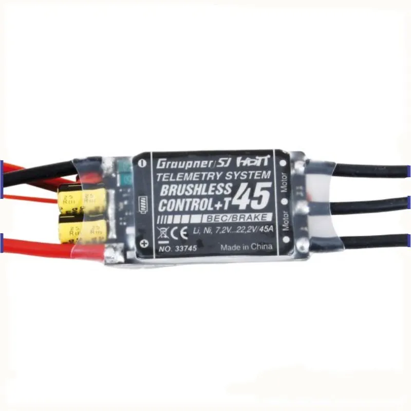 

Graupner Brushless Control +T 45A ESC - BEC Telemetry ESC Brushless Motor Speed Controller free shipping