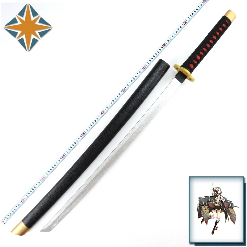 Азур Лейн Косплей деревянный меч Харуна Такао игра косплей мечи Хэллоуин