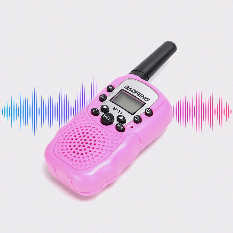 

1 Pc Kids Walkie Talkies Children Portable Intercom 2-Way Radio 3KM Range 8-Channels Mini Handheld Interctive Toys For Kids