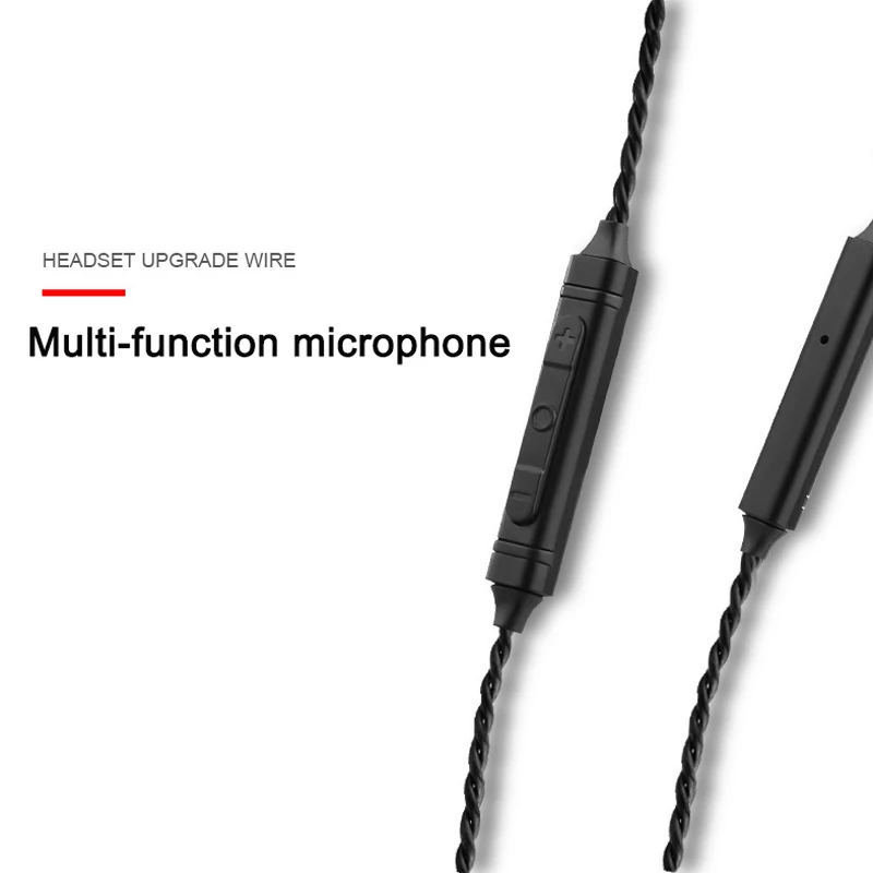 Кабель для наушников MMCX для Shure SE215 SE535 для Sennheiser IE80 IE8 IE8I W4r TF10 A2DC IM50 Cks1100is монокристаллический медный кабель