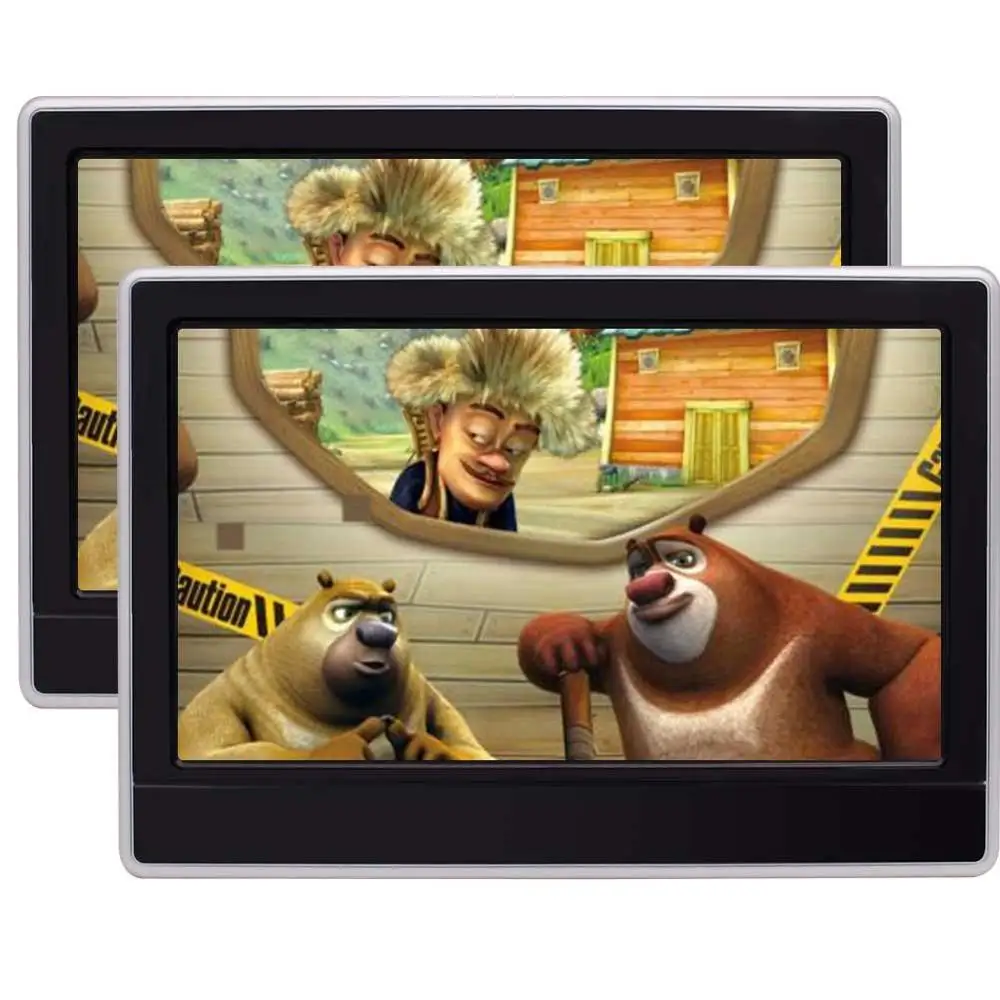

Dual Headrest DVD Player 11.6 Inch HD Digital TFT LCD Screen Car Headrests Monitor HDMI Port Game Disc Gamepad support USB/SD