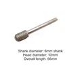 1Pcs 6MM Shank Diamond Cylinder Round Burr Rotary Grinding Head Engraving Etching Abrasive Cylindrical Internal Mounted Points ► Photo 3/6