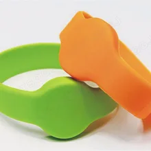 500 шт. полноцветный rfid-браслеты 215 чип