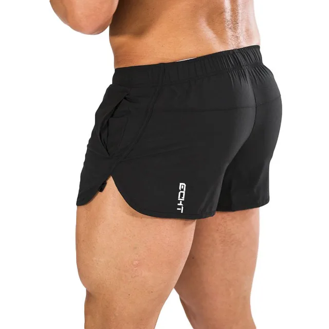 US $6.60 2019 Gym Shorts Men Quick Dry For Running Shorts Men Fitness Sport Shorts Male Training Sports Shor