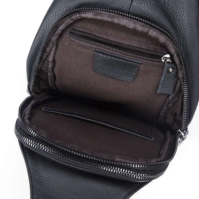 COMFORSKIN Brand Bolsa Masculina New Arrivals European And American Chest Bags 2018 Luxurious Genuine Leather Cross-body Bags