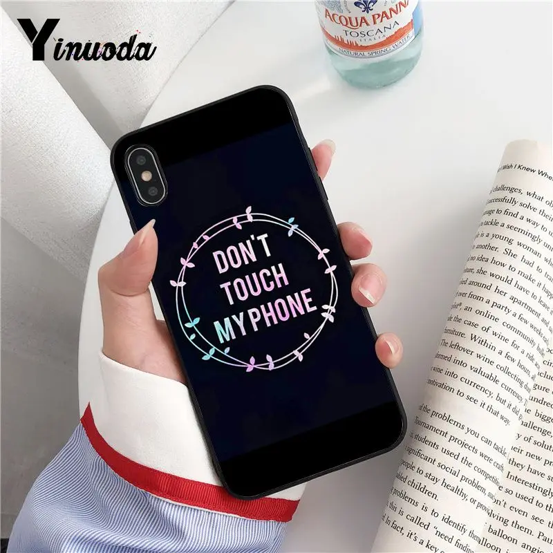 Do not touch my phone