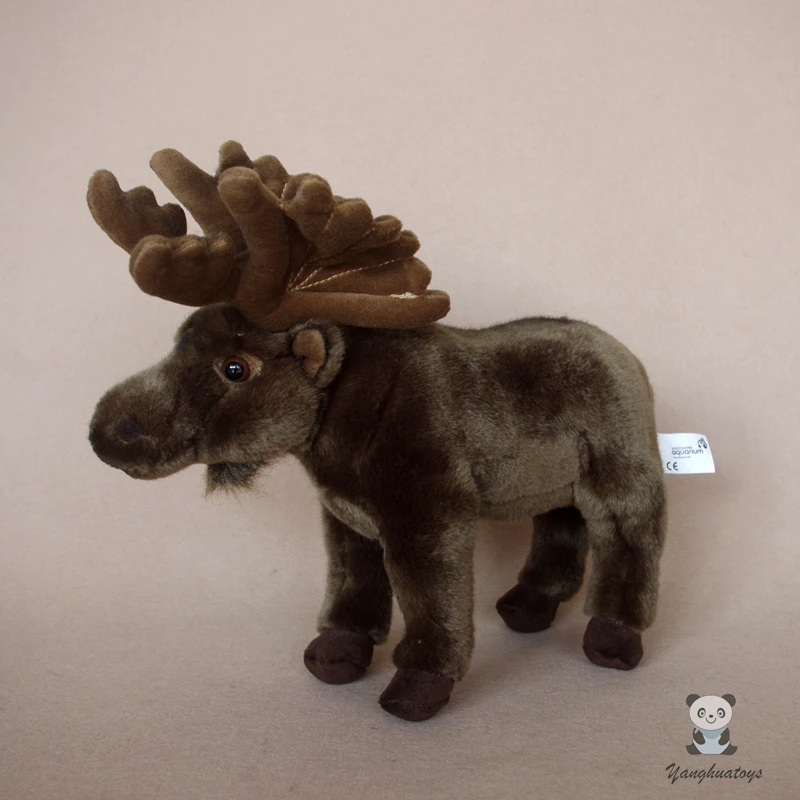 christmas stuffed moose