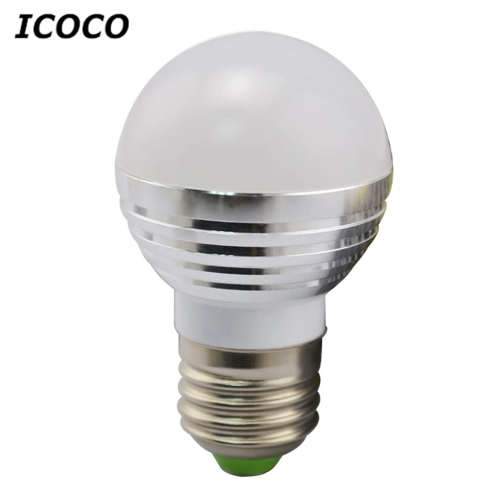 ICOCO 3 Вт RGB светильник лампы красочный дистанционного Управление регулируемой