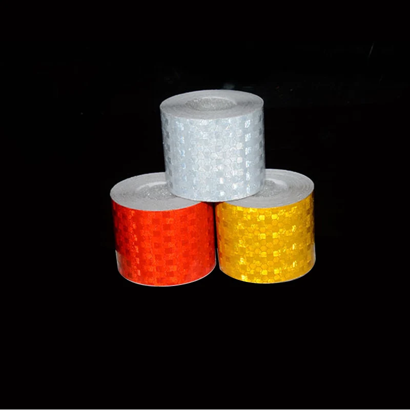 

5cmx3m Safety Mark Reflective Tape Sticker Car Styling Self Adhesive Warning Tape Automobiles Motorcycle Reflective Strip 6color