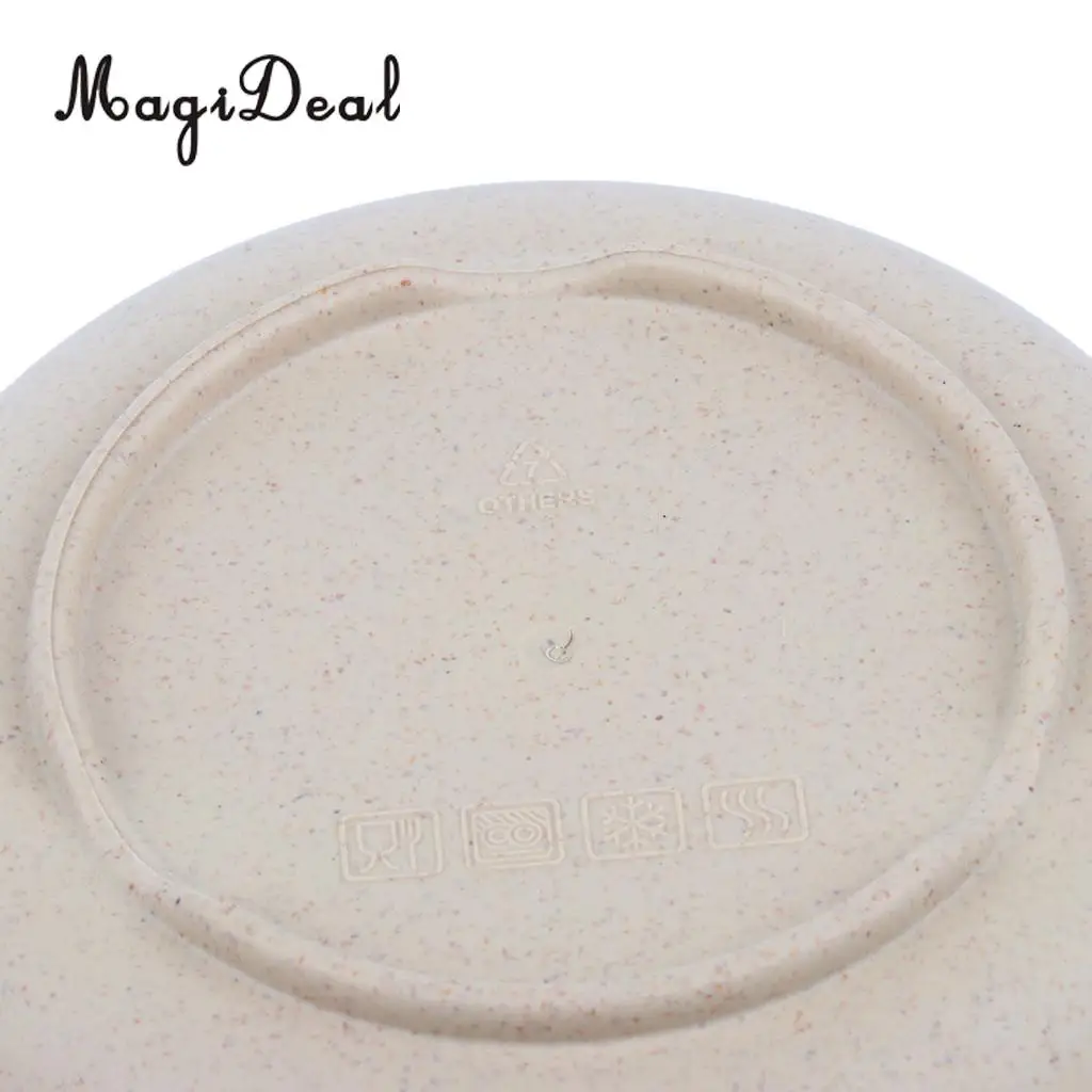 MagiDeal 4pcs Outdoor Camping Picnic Bowl Anti Scald Tableware Assorted Color Dish