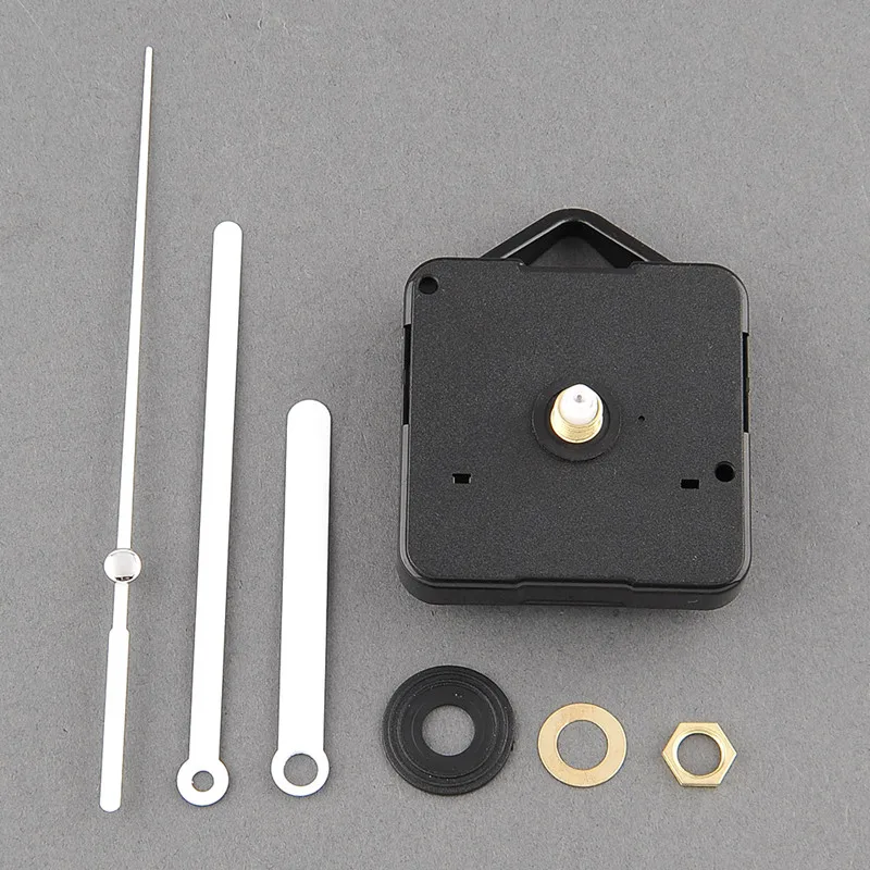 Quality Clock Movement Mechanism Parts Tool With White Hands Quiet Silence Hour/Minute Hand Clock Movement Wall Clock Parts Tool