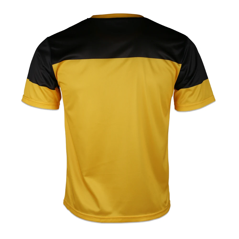 1pcs Deadpool 2 T-Shirt Superhero Yellow Slim Short Polyester Mens Short Sleeve Cosplay T-shirts Tee Shirts Halloween Costume (3)