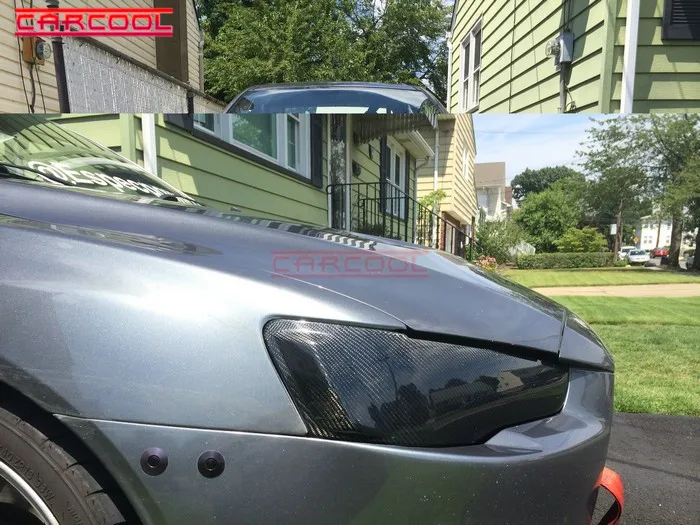 EVO 10 Carbon Fiber Headlight Block Off Panel  (4)