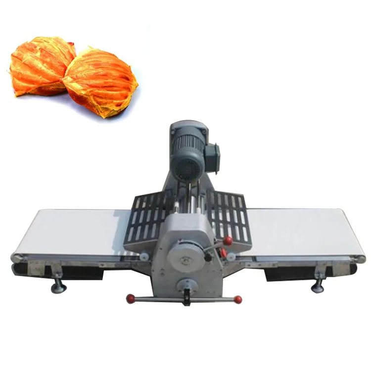 

Factory supply reversible pizza cookie dough sheeter croissant bread sheeter machine