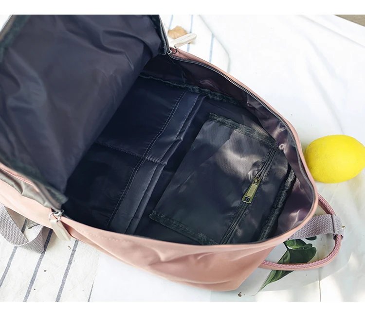Daffdiol, женский рюкзак, школьная сумка для подростков, для колледжа, брезентовый Рюкзак, женский, на молнии, модный, 15 дюймов, для ноутбука, H20