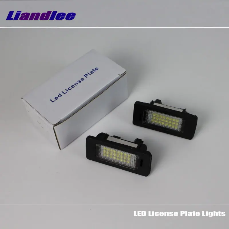 

Liandlee For BMW X5 Series E70 2006~2013 / LED Car License Plate Lights / Number Frame Light / High Quality LED Lamp