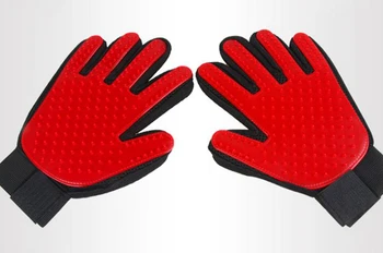 

Free Shipping+Wholesale Cats Dogs Massage Glove TPR Pet Bath Brush Shower Grooming Comb,200pcs/lot