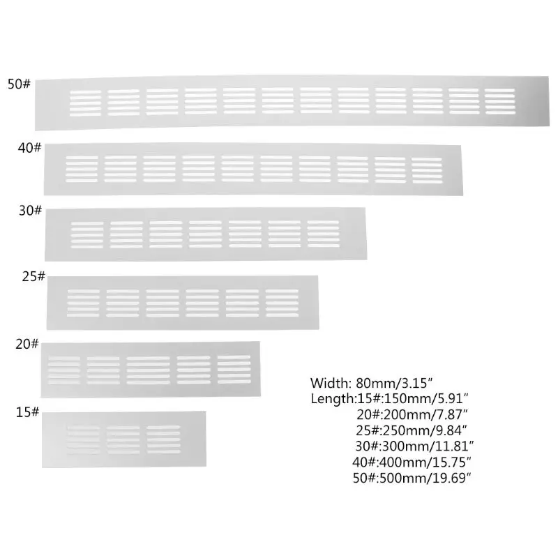 Aluminum Alloy Air Vent Perforated Sheet Web Plate Ventilation Grille