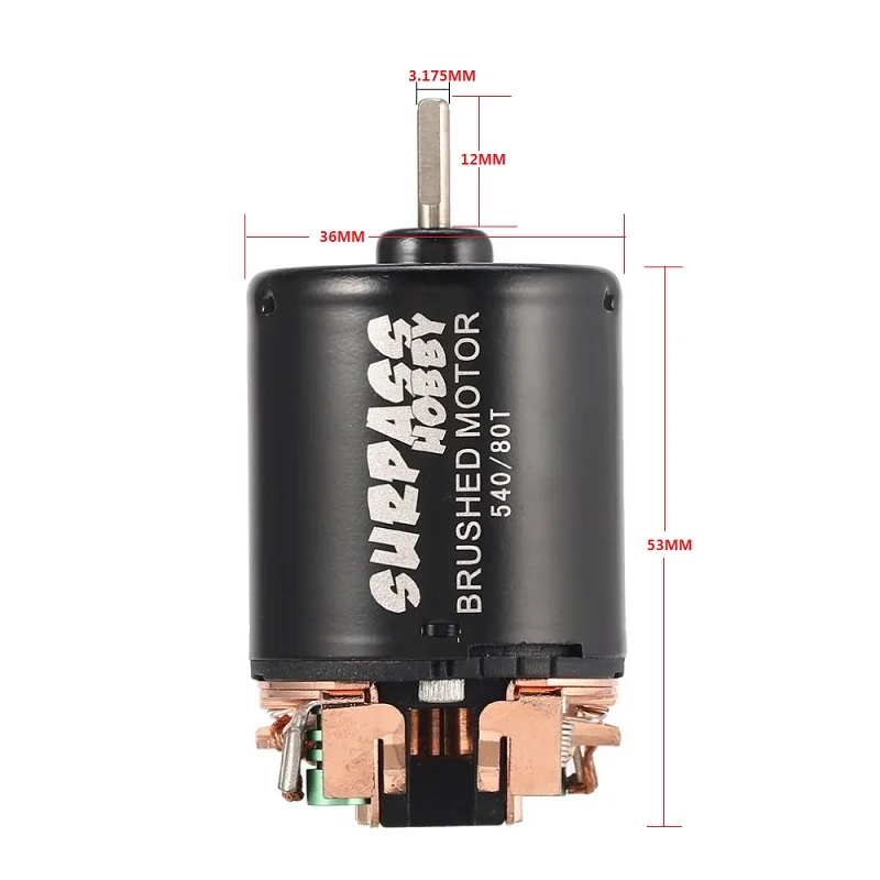 Moteur RC 540 21T-80T - Haute Performance pour Voiture