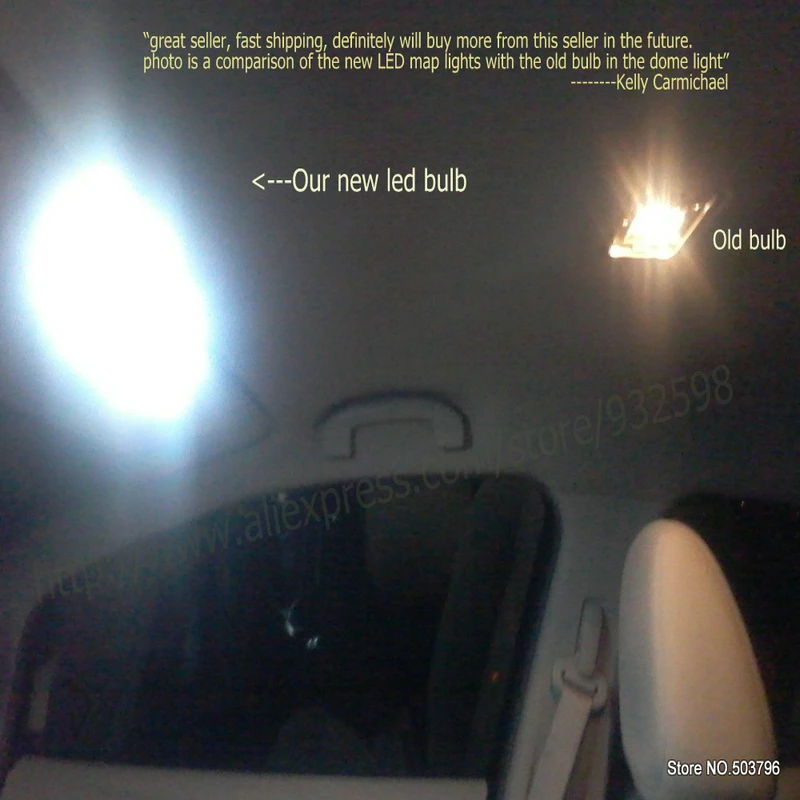 4 шт./лот авто светодиодный свет лампы для автомобилей светодиодный Автомобильный свет подсветка для салона автомобиля для Защитные чехлы для сидений, сшитые специально для Opel ASTRA G седан(T98