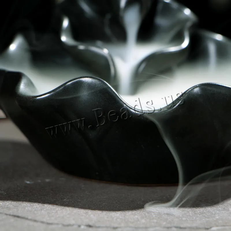 Creative Decor Burner Holder Lotus Flower Backflow Incense Burner Aroma Burner Chinese Culture Decoration Ceramic Incense Holder