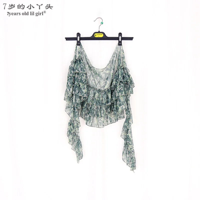 Belly Dance Belt Hip scarf Mesh Gothic Tribal Belly Dance Over ScarfBL16-20