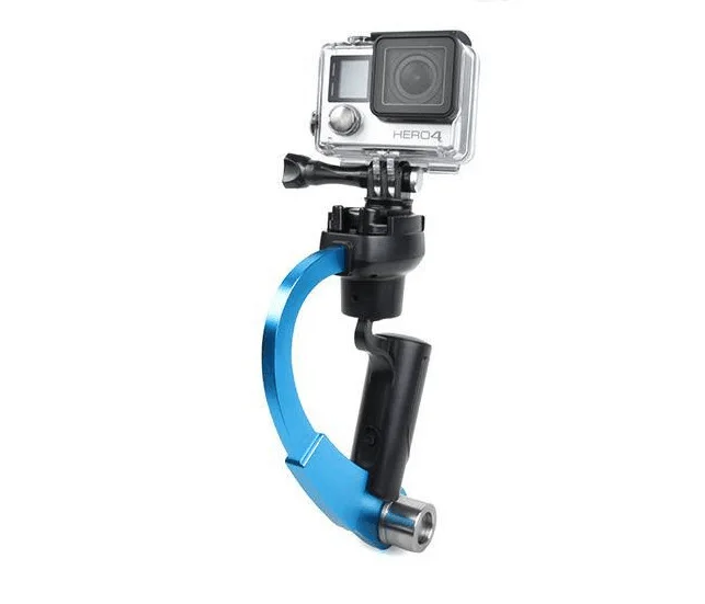 Быстрый корабль стабилизатор Gopro балансировщик лук дизайн видео стабилизатор палка Стабилизатор-монопод Штатив для Gopro Hero 5 4 3 xiao yi