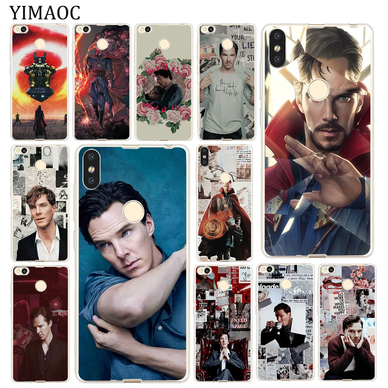 

Doctor Strange Benedict Cumberbatch Soft Case for Xiaomi MI Redmi 7A 6A 4A 4X S2 K20 GO Note 8 7 5 6 Pro Plus 4 Cover