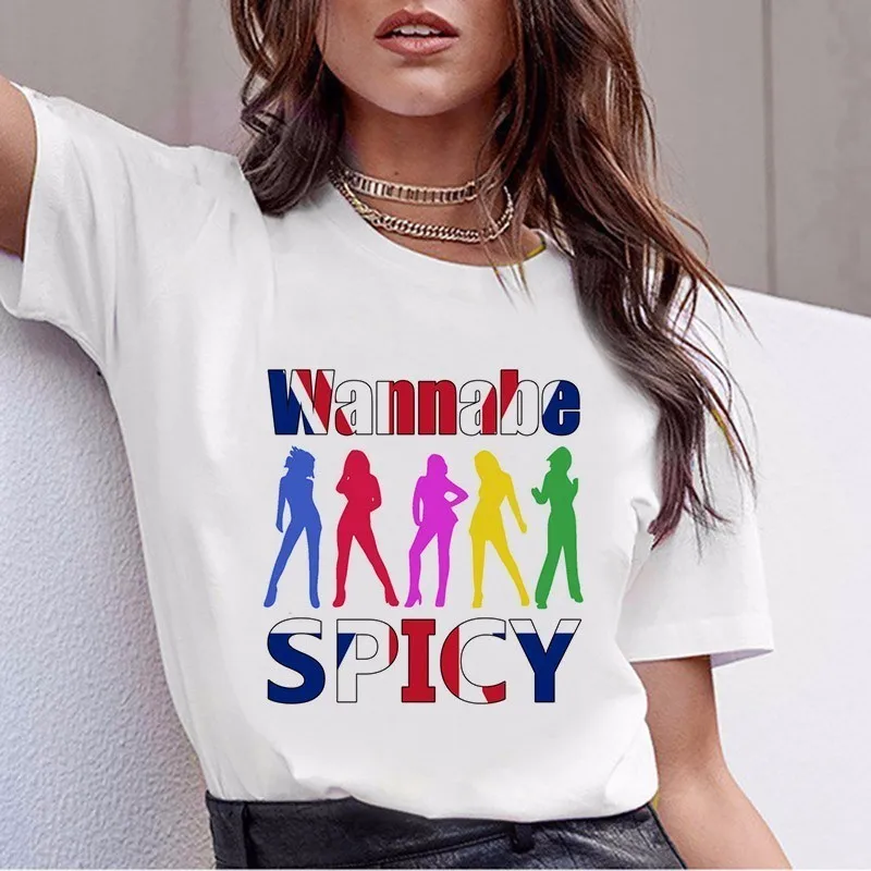 

2019 new Spice girls shirt for women Spice girls t shirt female harajuku summer t-shirt spice girls high quality top tee tshirt