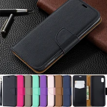 Wallet Phone Case For Samsung Galaxy A10E Cover PU Leather Flip Stand Wrist Strap Credit Card Slots Magnetic Closure