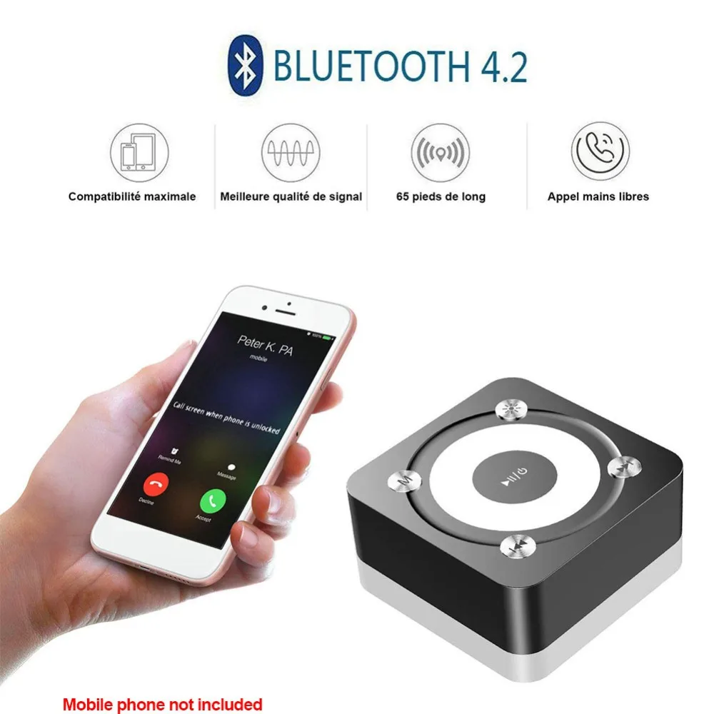 Портативный беспроводной Bluetooth динамик тяжелый сабвуфер 3D стерео|Сабвуферы| |