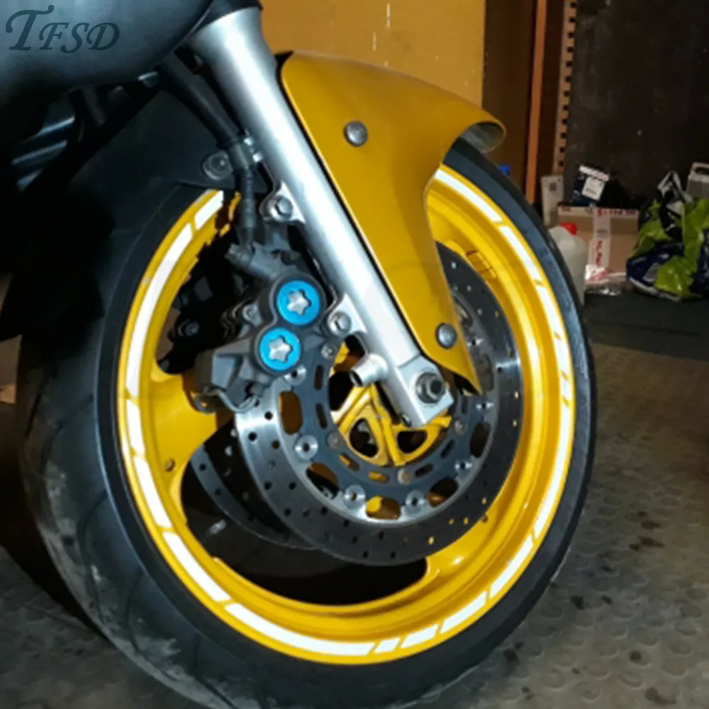 Mobil Sepeda Motor Ban Rim Stiker 17 Ada 19 Reflektif Roda Ban