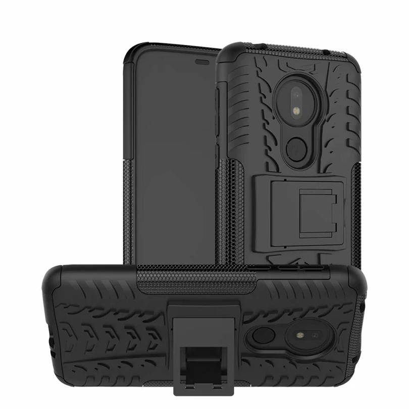 Чехол для Motorola MOTO G7 Power / Moto G7Power версия США сверхпрочный бронированный