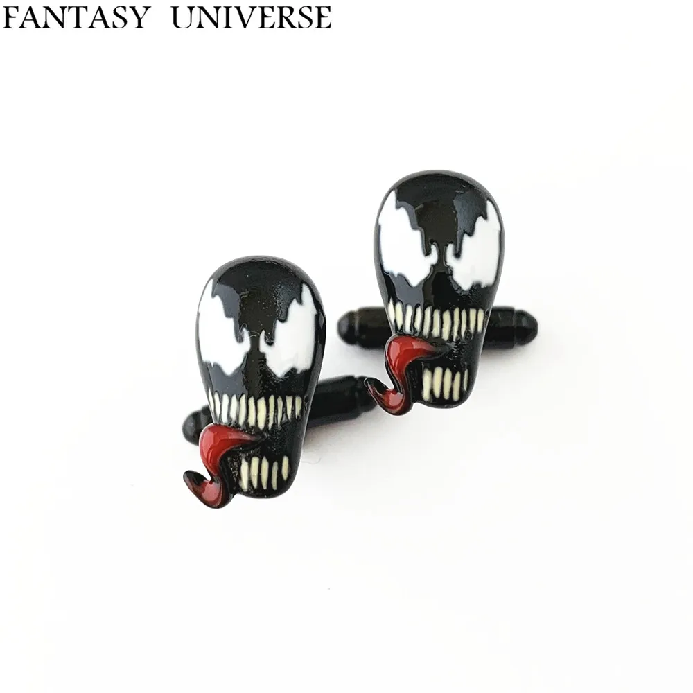 

FANTASY UNIVERSE Free shipping 20pc a lot venom Cufflinks HRZSERDSD01