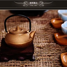 Японский чугунный чайник Набор Мини 50 мл Забавный чайник тэцубин посуда Кунг Фу наборы Infusers высококачественные кухонные инструменты