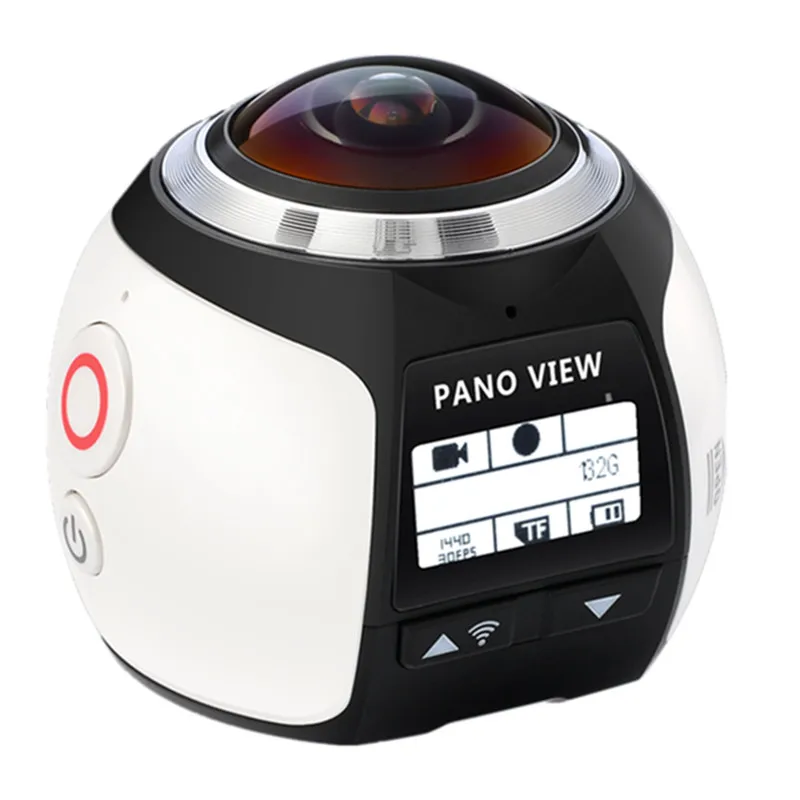 Экшн-камера Sansnail V1 360 градусов Wi-Fi 2448*2448 Ultra HD мини-панорамная камера для спорта