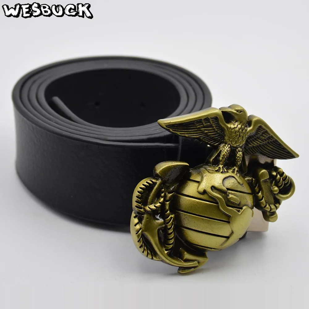 Wesbuck Brand орел узор ковбои пряжки ремня - Цвет: buckle and belt