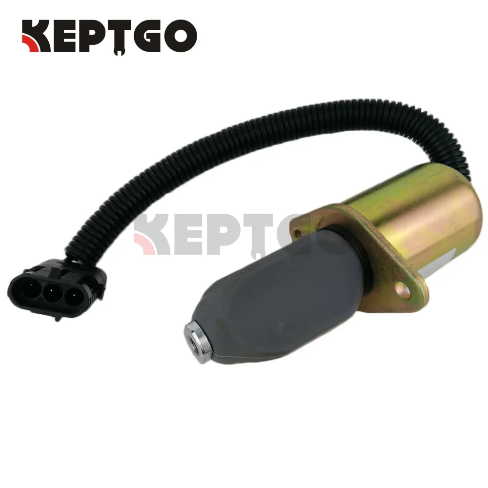 Nuovo Taglio Del Carburante Solenoide Per 743 645 643 Bobcat Skidsteer Kubota 6681513 6667993 3832211 3934972