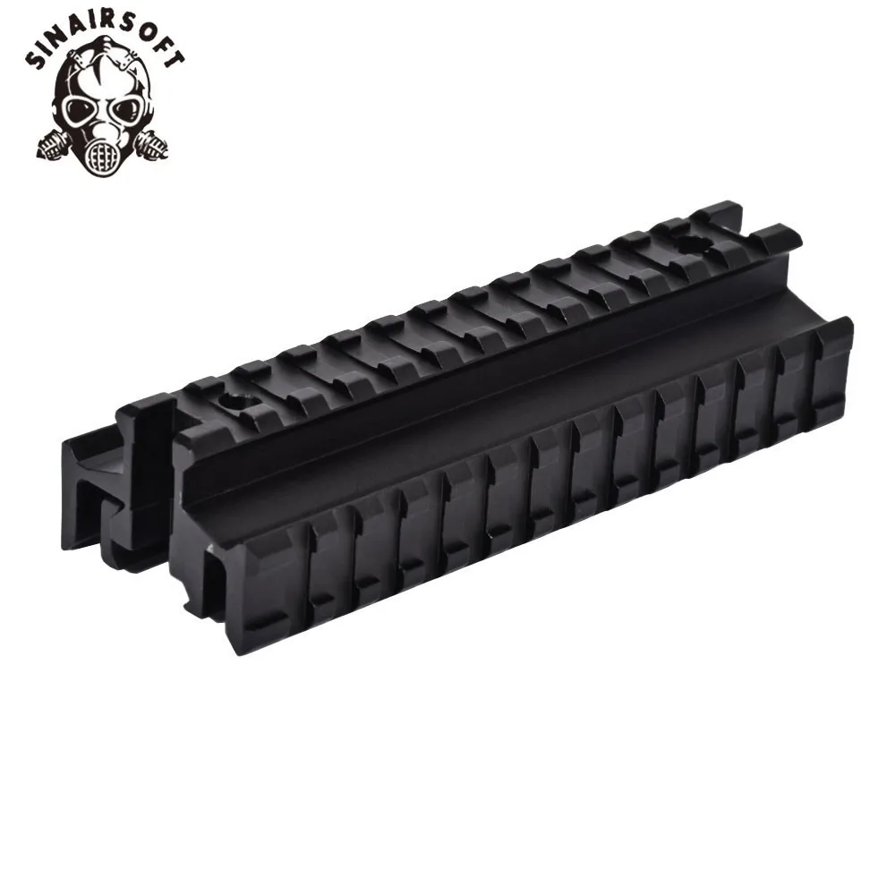 

SIANIRSOFT Deluxe See-Thru Riser with Picatinny Tri-Rail Mount and STANAG Dimension MNT-995TR