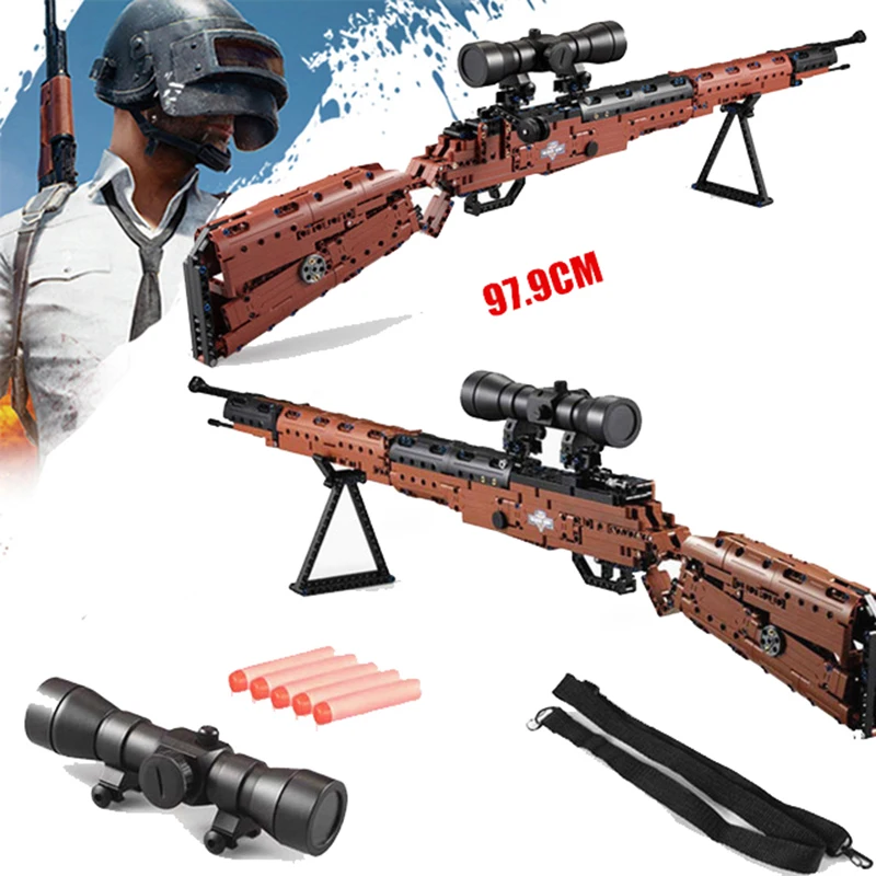 

98k Toy Guns Model Set Building Blocks Compatible With L Brand Technics Bricks Educational Toys For Children Kids Boys Gifts