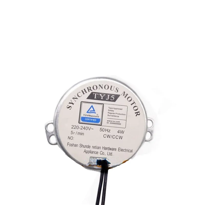 Description Picture 3 of itemPermanent Magnet Synchronous Motor 5r/min 4W 240V CW CCW 50Hz For Fan Motor Induction Cooker