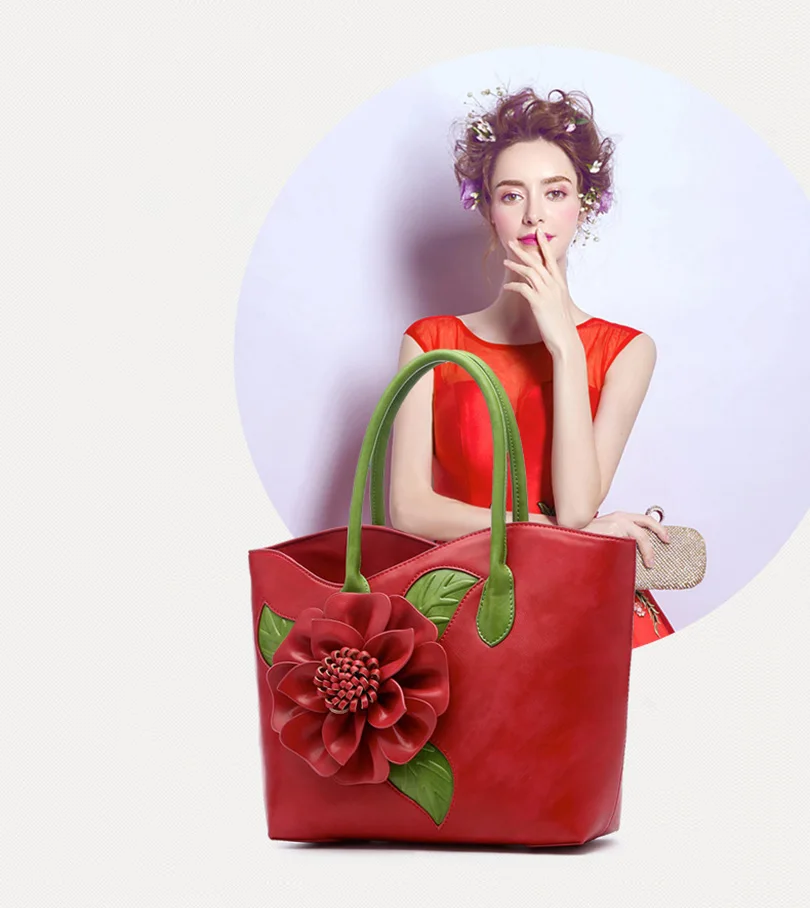 Роскошные сумки женские сумки дизайнерские брендовые Цветочные женские сумки через плечо женские кожаные сумки винтажные женские сумки большие
