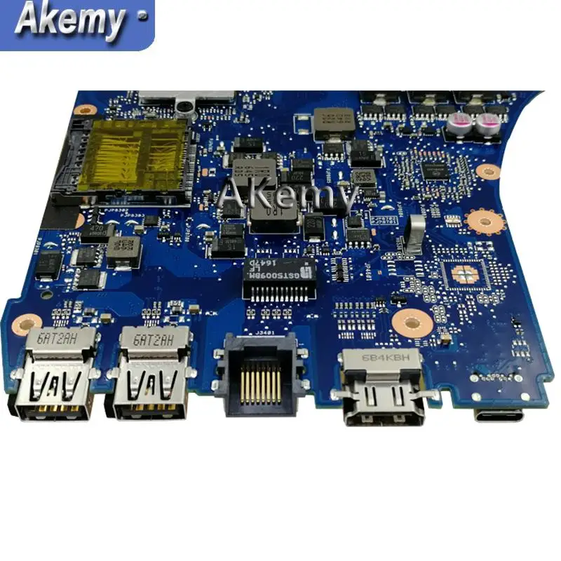 Akemy ROG GL552VW REV2.1 материнская плата для ноутбука ASUS GL552VW GL552VX ZX50V Тесты оригинальная материнская плата I5-6300HQ GTX950M/2 ГБ 40-контактный