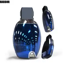 Car key Cover Case for Mercedes Benz B200 C180 E260L S320L GLK300 E200L Mirror Reflection Key Rings Protection Cover