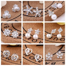 Мультяшные серьги-гвоздики для женщин и девочек из нержавеющей стали, минималистичные серьги в виде лисы, кошки, ежика, ювелирные изделия, аксессуары в виде животных, подарки