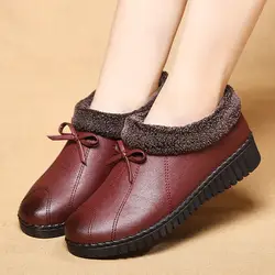 A208 обувь из хлопка женские зимние теплые бархатные 2018 новый корейский вариант волосатые короткие сапоги женская обувь с плоским носком