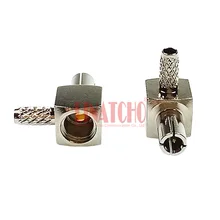 10 шт. продажи lmr100 rg174 rg316 кабель под прямым углом TS9 Разъем