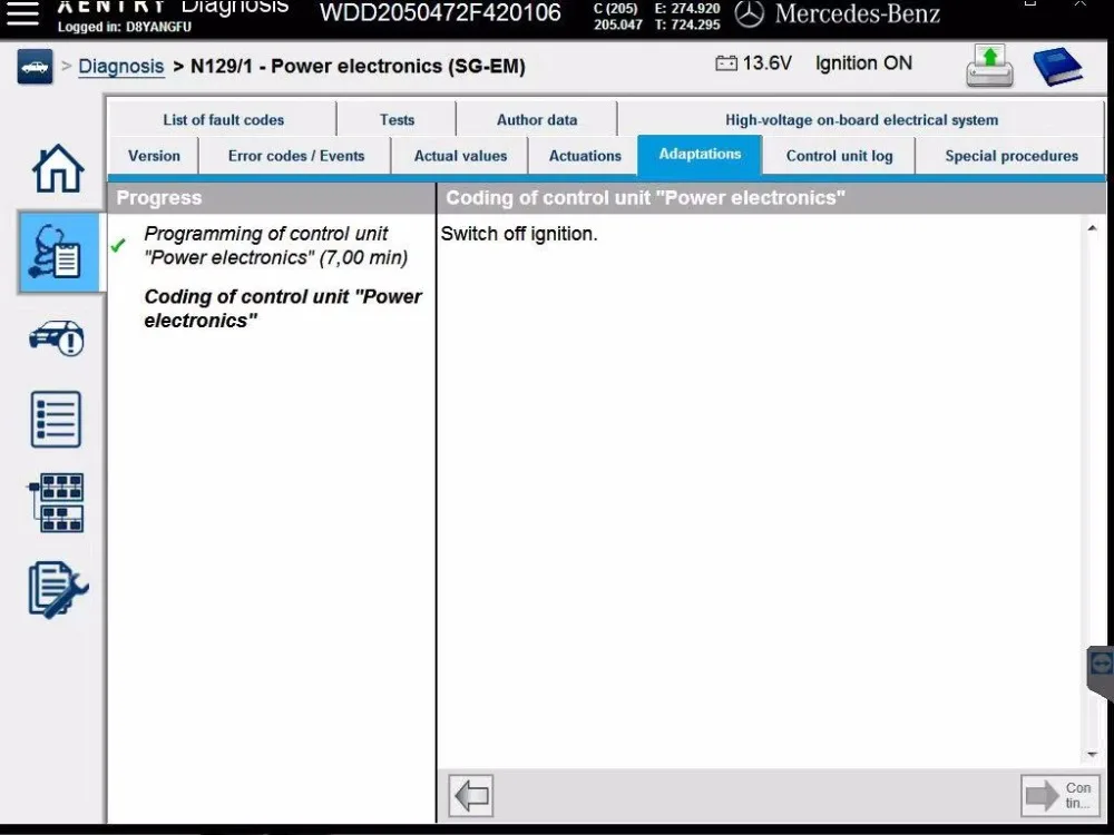 Самая низкая цена для Xentry SCN онлайн-кодирование по акции